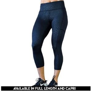 CVG Constantly Varied Gear Leopard Crop Leggings M
